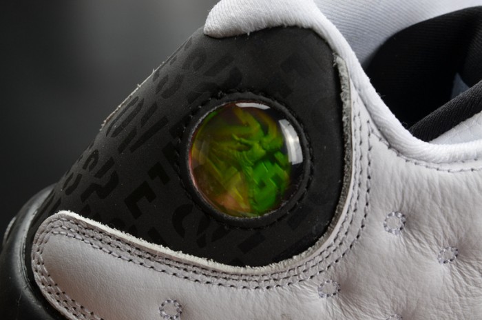 AIR JORDAN 13 RETRO SNGL DAY "LOVE AND RESPECT" black/ white mens 888164-112