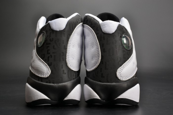 AIR JORDAN 13 RETRO SNGL DAY "LOVE AND RESPECT" black/ white mens 888164-112