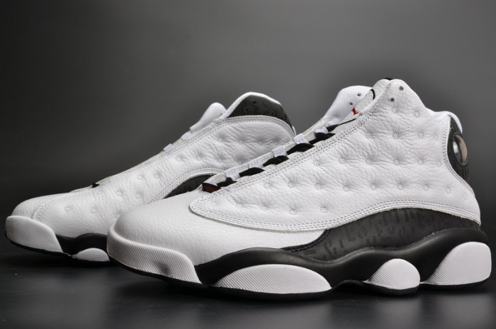 AIR JORDAN 13 RETRO SNGL DAY "LOVE AND RESPECT" black/ white mens 888164-112