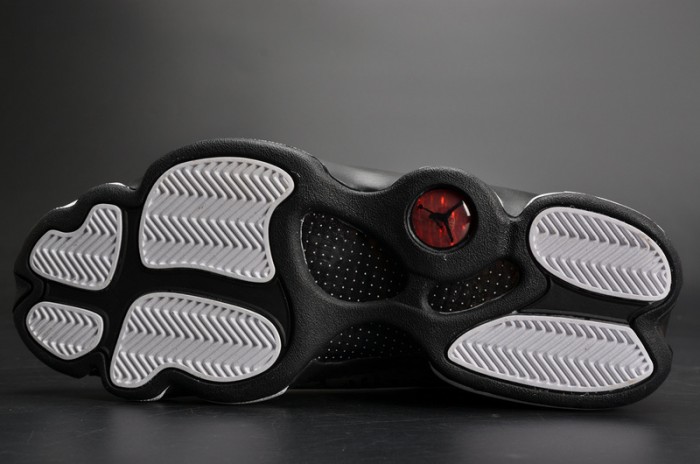 AIR JORDAN 13 RETRO SNGL DAY "LOVE AND RESPECT" black/ white mens 888164-112