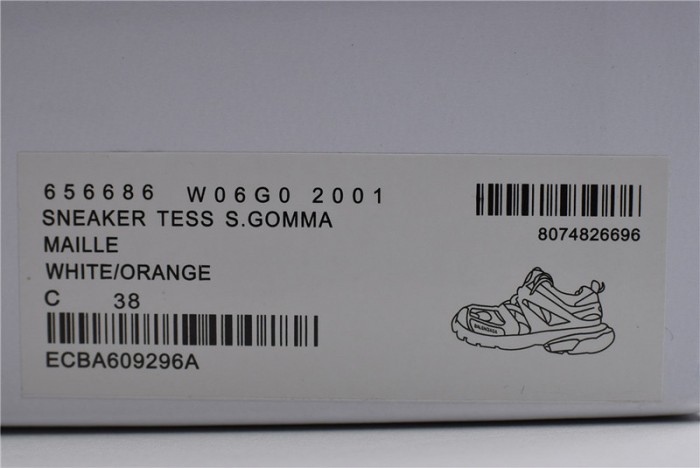 BLG Sneaker Tess.s.Gomma W06G0 2001 ORANGE/WHITE