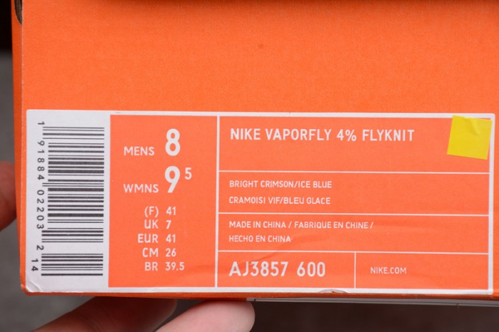 Vaporfly 4% Flyknit ´Bright Crimson´ - Nike - AJ3857 600