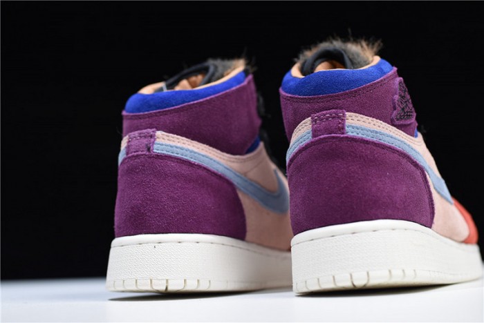 Aleali May Air Jordan 1 Viotech Fur Tongues BV2613-600