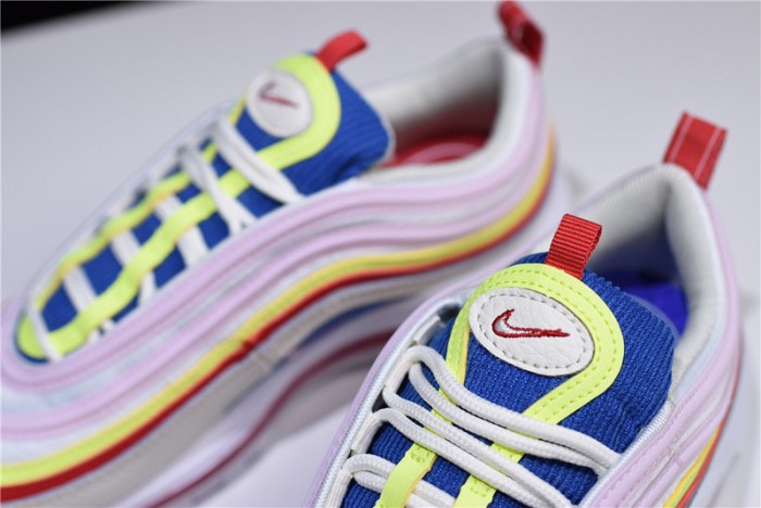 Nike Air Max 97 SE "Corduroy" Sail/Volt Glow/Arctic Pink womens AQ4137-101