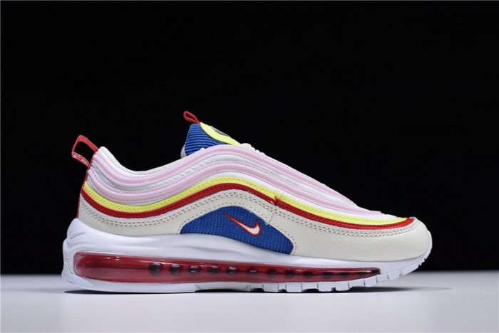 Nike Air Max 97 SE "Corduroy" Sail/Volt Glow/Arctic Pink womens AQ4137-101