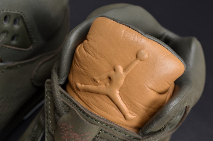 AIR JORDAN 5 RETRO PREM "TAKE FLIGHT" sequoia mens 881432-305