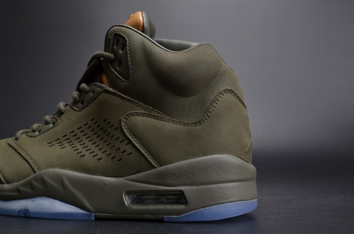 AIR JORDAN 5 RETRO PREM "TAKE FLIGHT" sequoia mens 881432-305