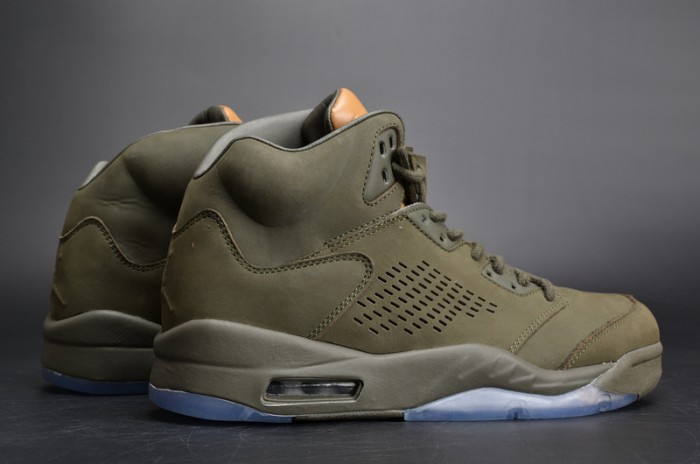 AIR JORDAN 5 RETRO PREM "TAKE FLIGHT" sequoia mens 881432-305