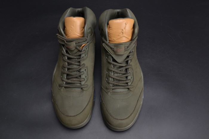 AIR JORDAN 5 RETRO PREM "TAKE FLIGHT" sequoia mens 881432-305