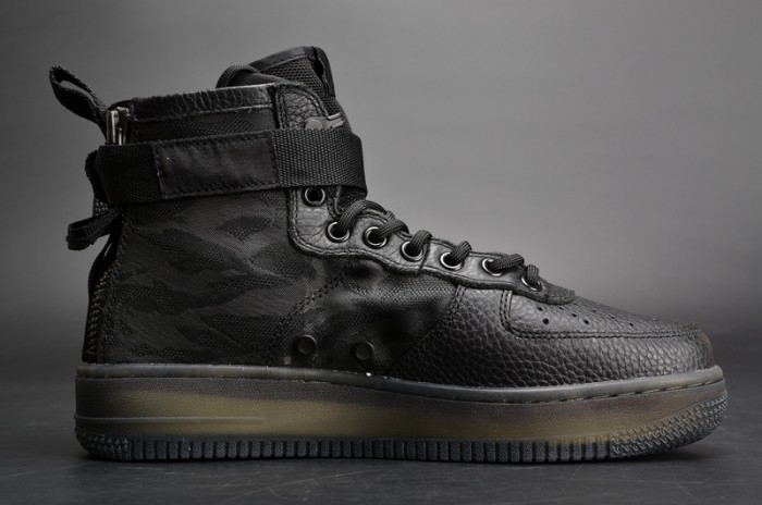 Nike Air Force 1 Mid "Tiger Camo" black mens AA7345-001
