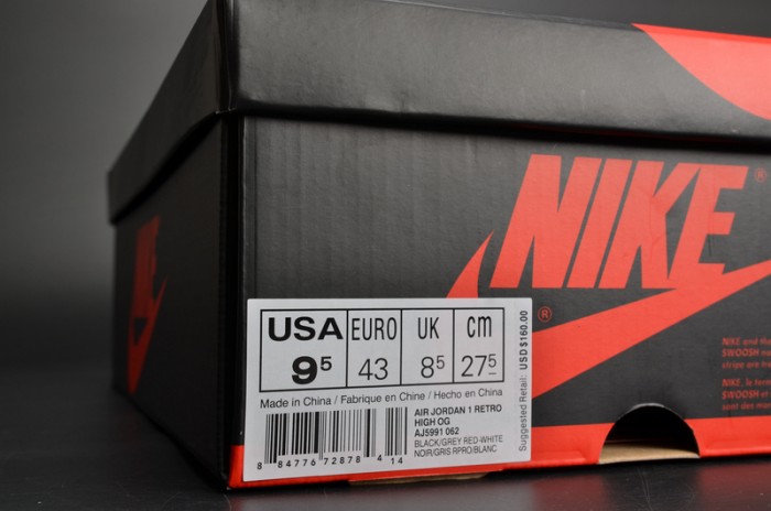 AIR JORDAN 1 RETRO ALEALI "ALEALI MAY" black mens AJ5991-062