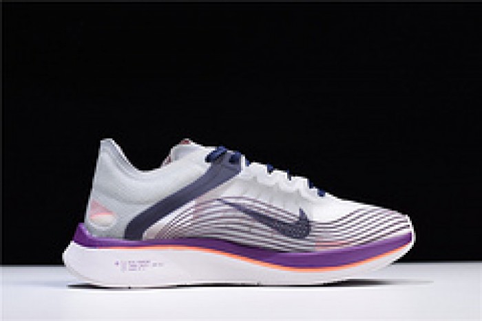 Nike mens Lab Zoom Fly SP grey purple orange AA3172-500