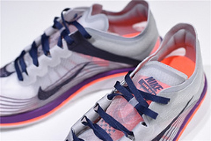 Nike mens Lab Zoom Fly SP grey purple orange AA3172-500