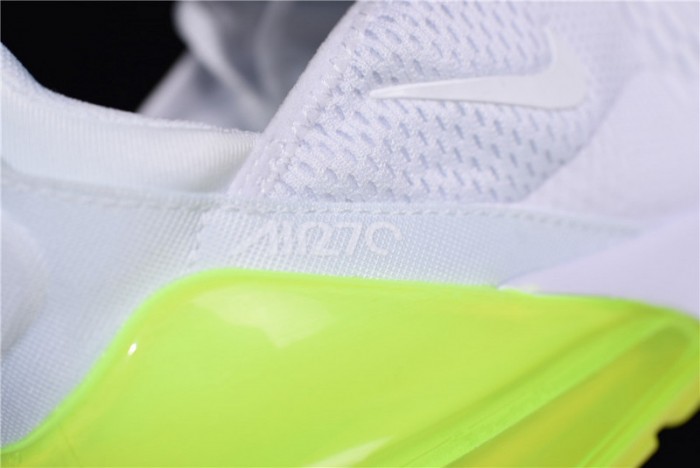 NIKE mens AIR MAX 270 "WHITE VOLT" AH8050-104