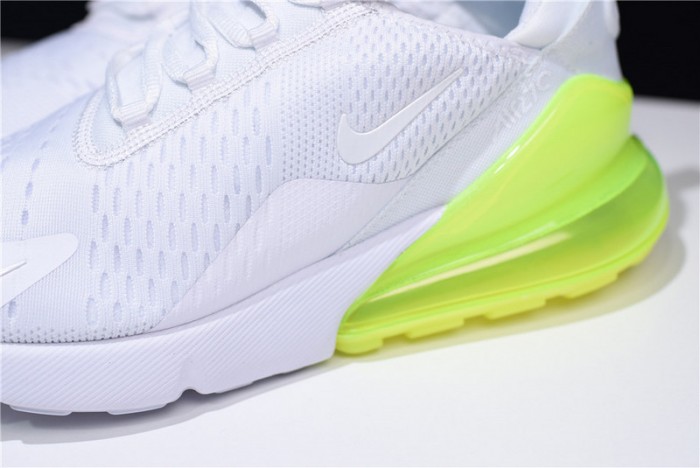 NIKE mens AIR MAX 270 "WHITE VOLT" AH8050-104