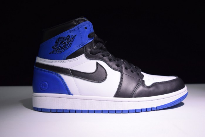 Air Jordan 1 Retro "Fragment" black/sport royal-white mens 716371-040
