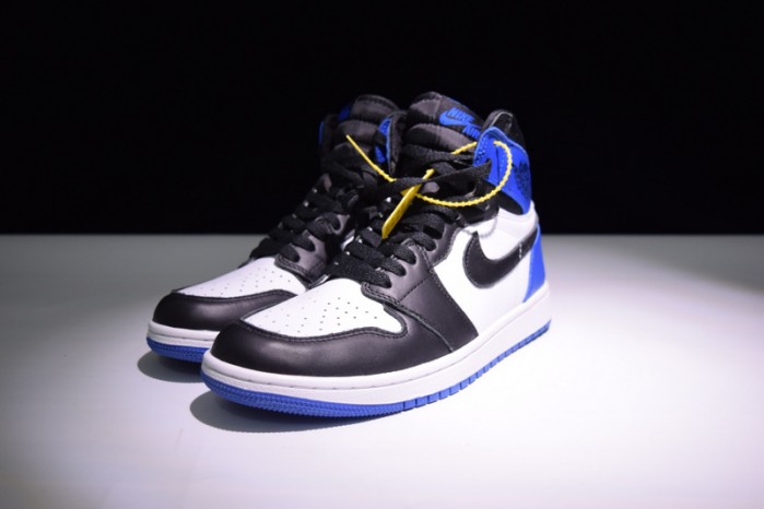 Air Jordan 1 Retro "Fragment" black/sport royal-white mens 716371-040