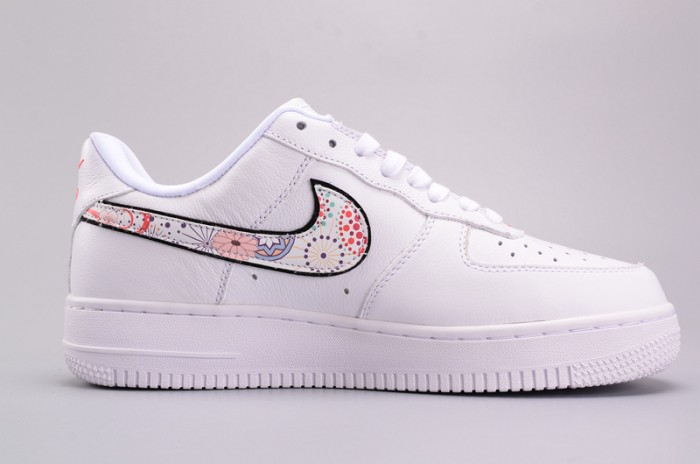 Nike Air Force 1 ´07 LNY QS Casual Shoes Lunar New Year White AO9381-100