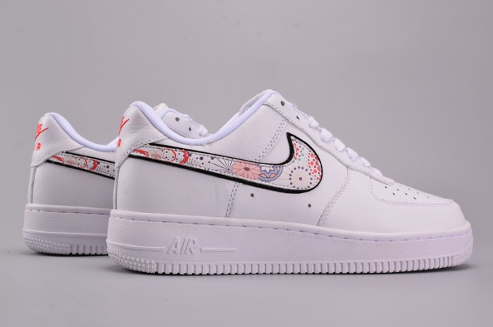 Nike Air Force 1 ´07 LNY QS Casual Shoes Lunar New Year White AO9381-100