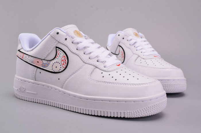 Nike Air Force 1 ´07 LNY QS Casual Shoes Lunar New Year White AO9381-100