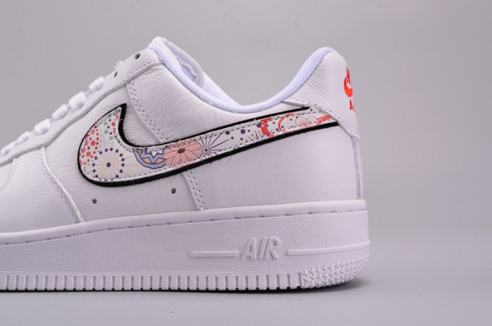 Nike Air Force 1 ´07 LNY QS Casual Shoes Lunar New Year White AO9381-100