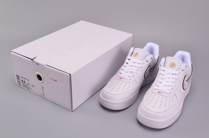 Nike Air Force 1 ´07 LNY QS Casual Shoes Lunar New Year White AO9381-100