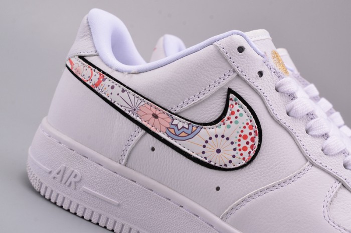 Nike Air Force 1 ´07 LNY QS Casual Shoes Lunar New Year White AO9381-100