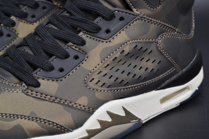 Air Jordan 5 Premium Heiress "Camo" Metallic 919710-030