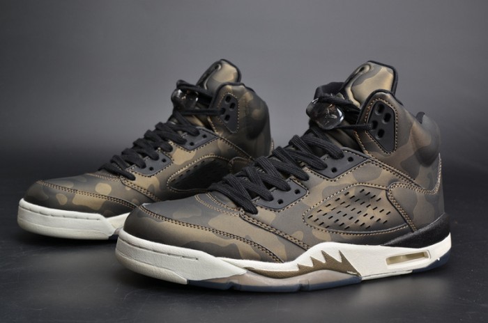 Air Jordan 5 Premium Heiress "Camo" Metallic 919710-030