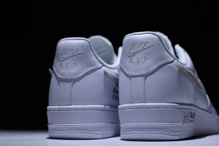 OFF-WHITE X NIKE AIR FORCE 1 LOW WHITE AA8152-700