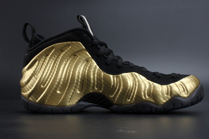 Air Foamposite Pro "Metallic Gold" Black mens 624041-701