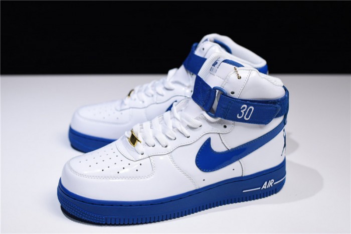 Nike Air Force 1 High Sheed Rude Awakening  White Royal AQ4229-100