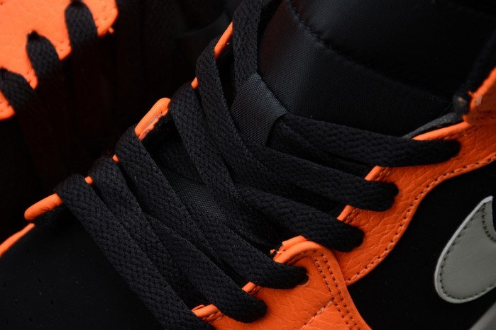 Air Jordan 1 Mid Black Orange 554724-062