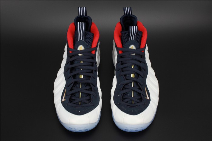 Nike Air Foamposite One "Olympic" University Red/ white mens 575420-400
