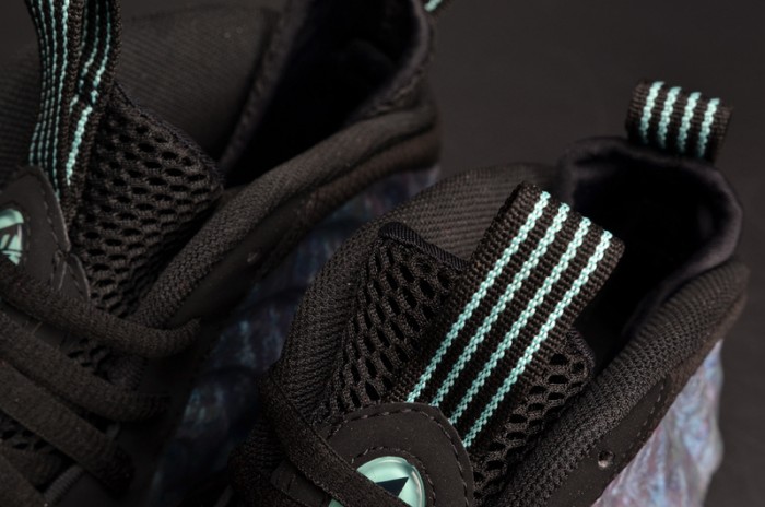 Nike Air Foamposite One PRM "Abalone" Black/Aurora Green mens 575420-009
