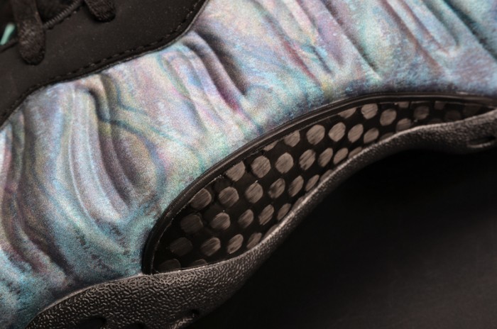 Nike Air Foamposite One PRM "Abalone" Black/Aurora Green mens 575420-009