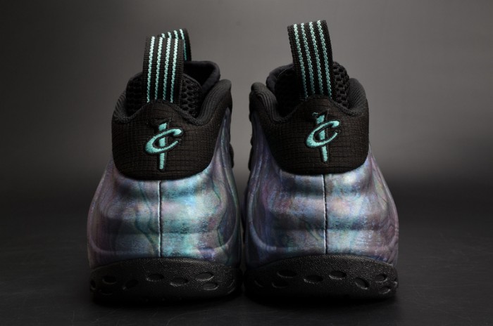 Nike Air Foamposite One PRM "Abalone" Black/Aurora Green mens 575420-009