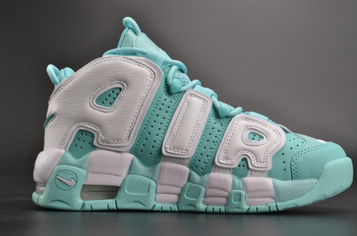Nike Air More Uptempo GS "Island Green" womens 415082-300