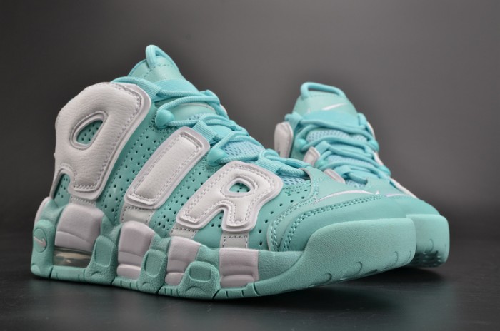 Nike Air More Uptempo GS "Island Green" womens 415082-300