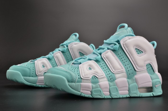 Nike Air More Uptempo GS "Island Green" womens 415082-300