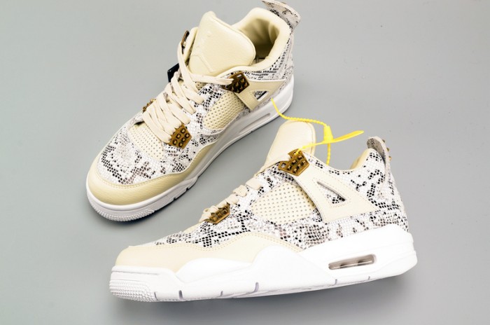 AIR JORDAN 4 RETRO PREMIUM "PINNACLE "SNAKESKIN" mens 819139-030