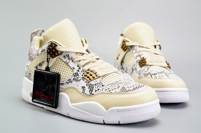 AIR JORDAN 4 RETRO PREMIUM "PINNACLE "SNAKESKIN" mens 819139-030