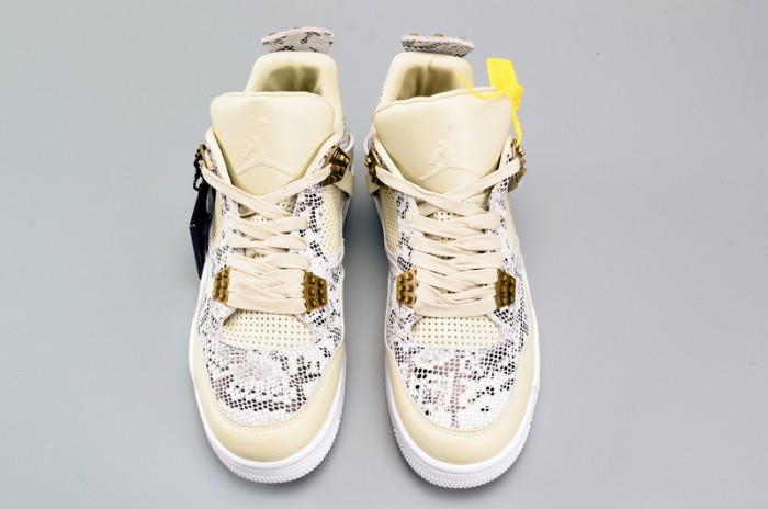 AIR JORDAN 4 RETRO PREMIUM "PINNACLE "SNAKESKIN" mens 819139-030