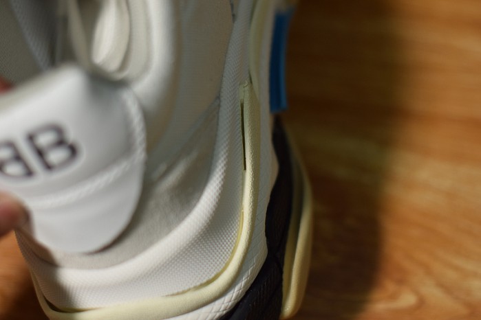 BLG Triple S White Suede 500597 W0971 9000