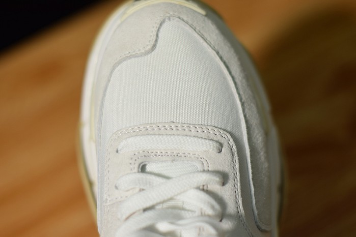 BLG Triple S White Suede 500597 W0971 9000