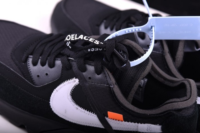 Off-White Nike Air Max 90 Black Cone White AA7293-001