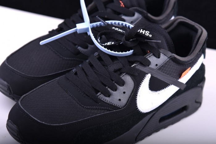 Off-White Nike Air Max 90 Black Cone White AA7293-001