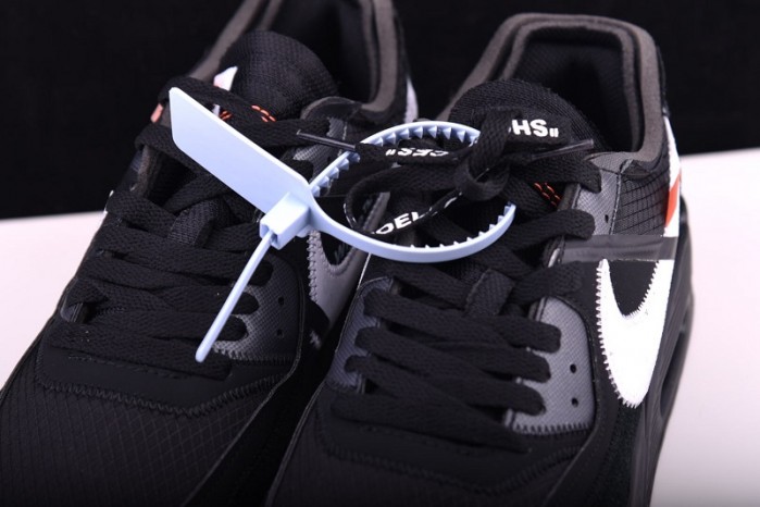 Off-White Nike Air Max 90 Black Cone White AA7293-001
