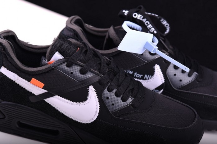 Off-White Nike Air Max 90 Black Cone White AA7293-001