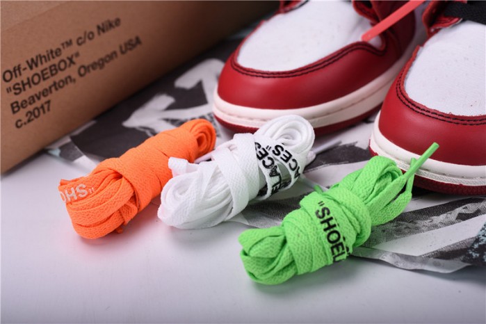 Off-White Air Jordan 1 Retro Chicago The Ten AA3834-101